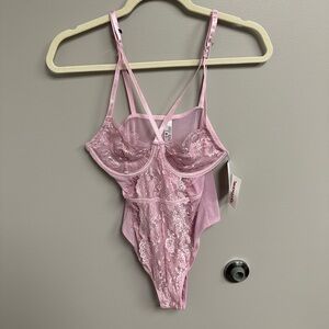 NWT French Affair teddy/body suit Size M